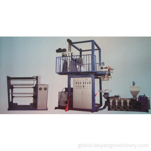 China PVC thermal shrinkage (upper lifting) film blowing machine, Manufactory